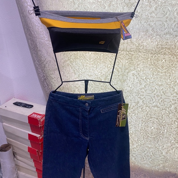 Ladies Mecca Vintage Love Capri Pants Sz 27 - Picture 8 of 12